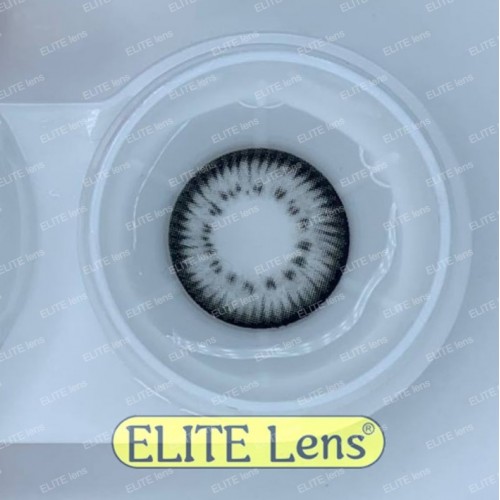 Цветные линзы ELITE Lens «Серые Кукольные» на светлых глазках