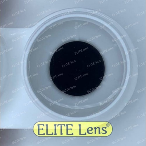 Цветные линзы ELITE Lens модель «Фуллблэк» мини-склеры