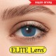 Цветные линзы ELITE Lens «Ice Блу» на карих глазках