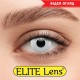  Цветные линзы ELITE Lens модель  «Белый»