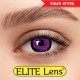 Цветные линзы ELITE Lens «Фиолетовые Кукольные» на светлых глазках